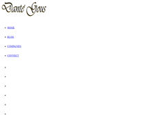 Tablet Screenshot of dantegous.com